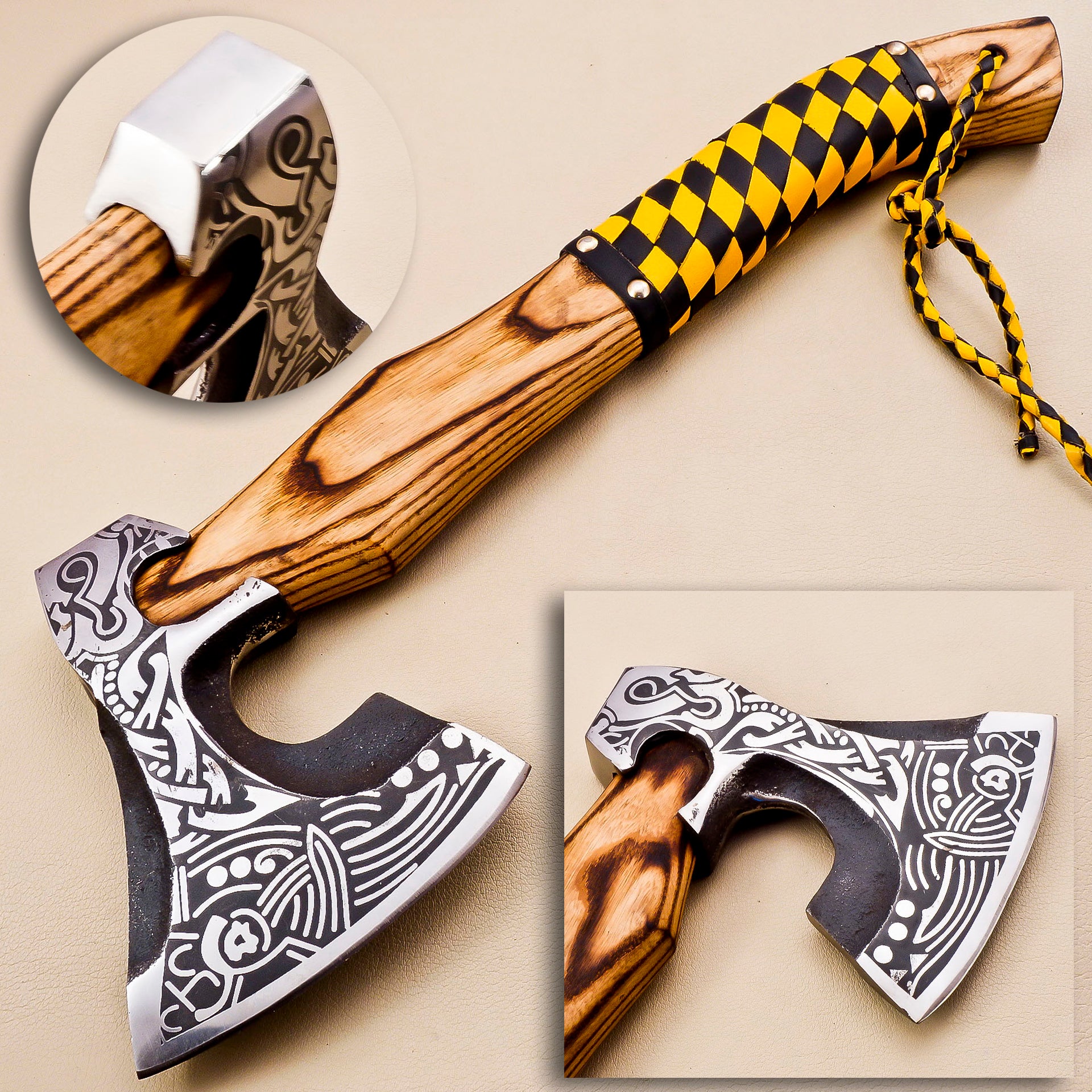 custom handmade axe viking axe