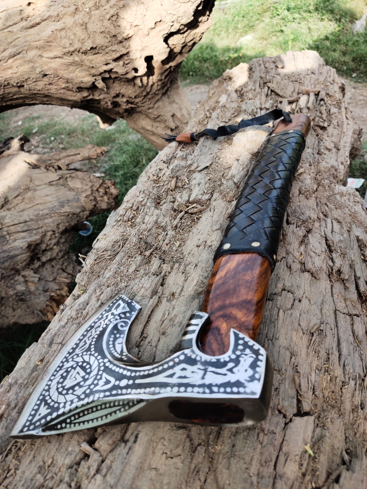 custom handmade axe