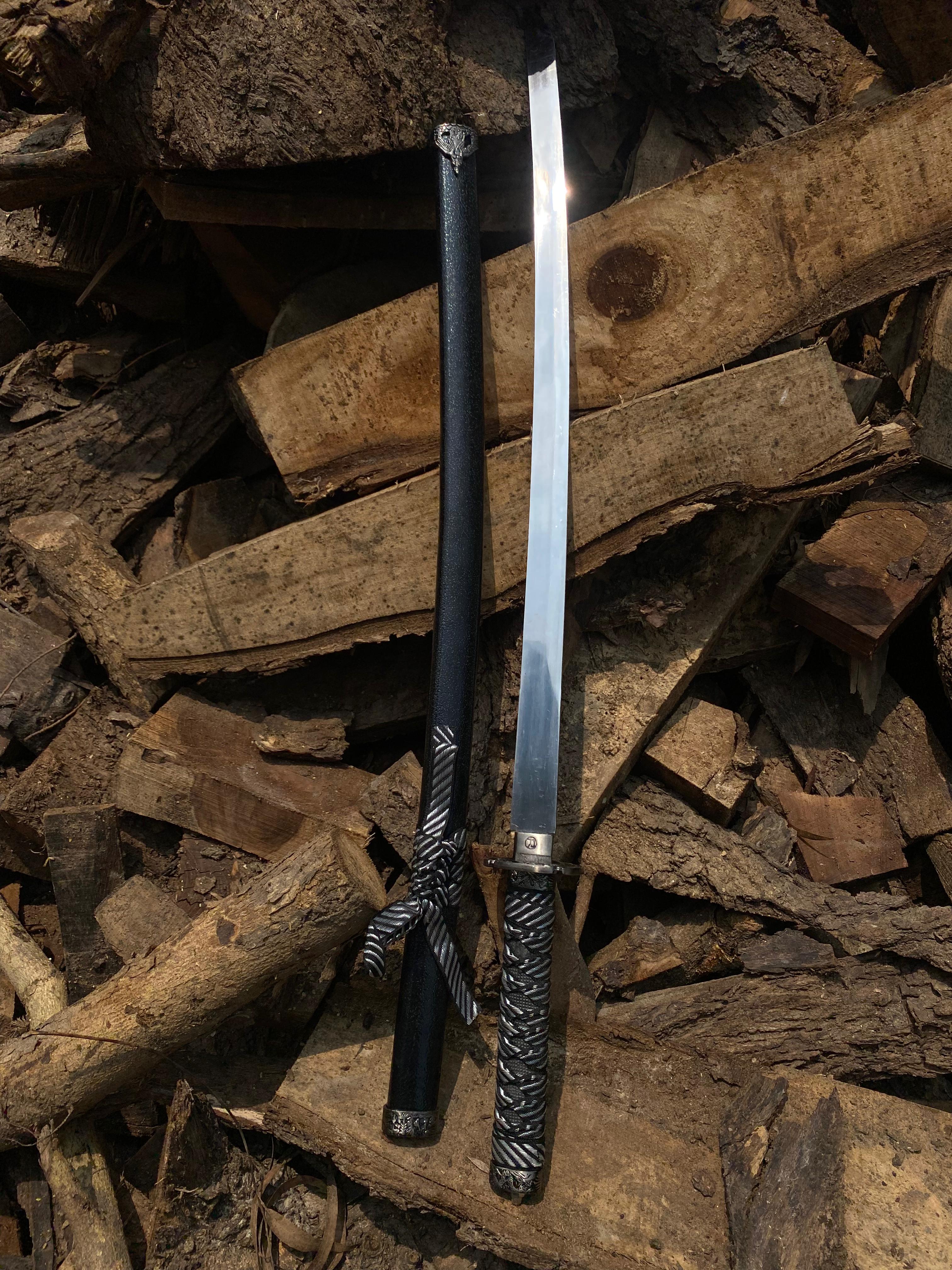 🗡️ Katana Replica for Collectors – 42” Handmade Display Decorative Sword