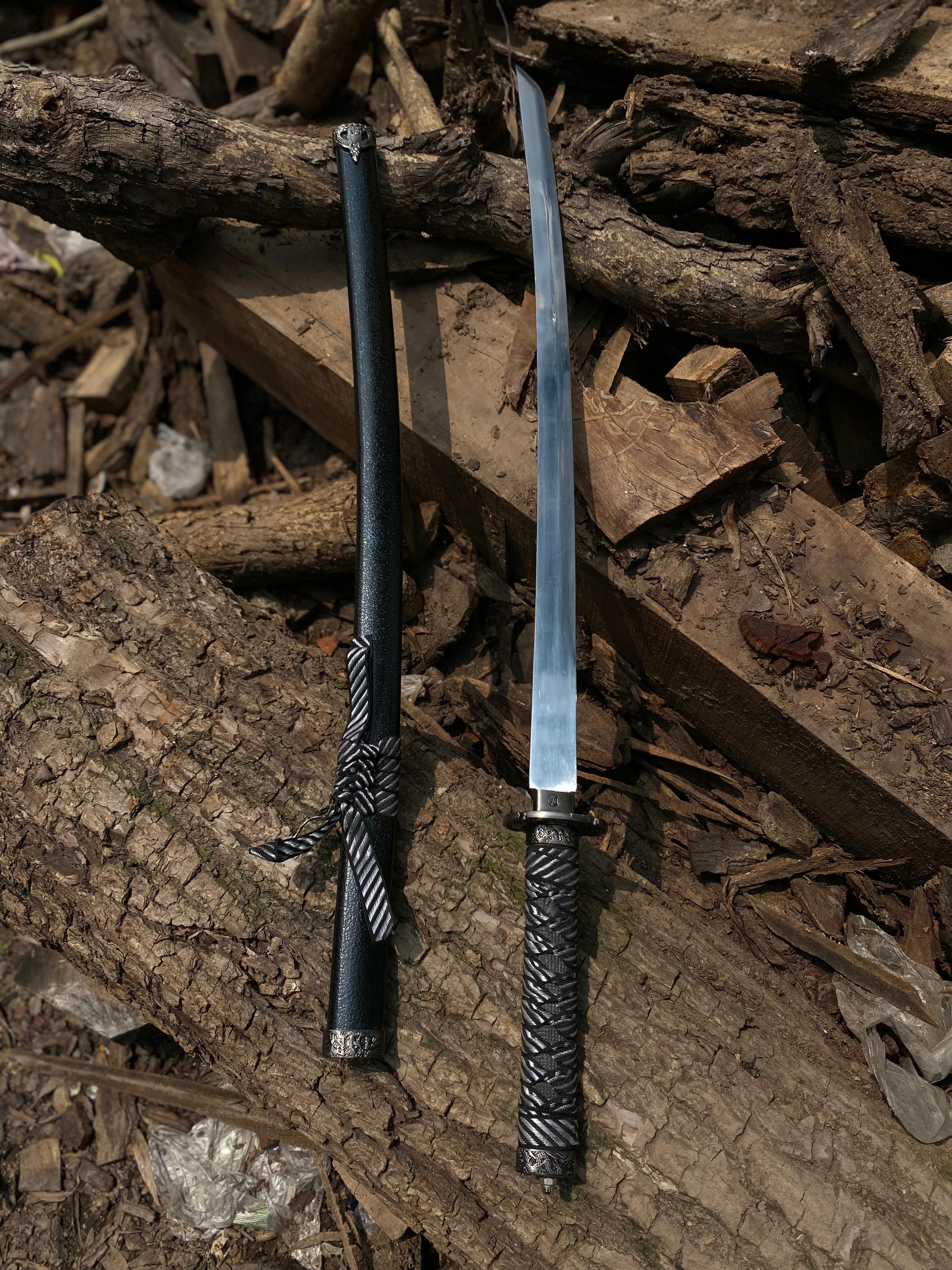 🗡️ Katana Replica for Collectors – 42” Handmade Display Decorative Sword