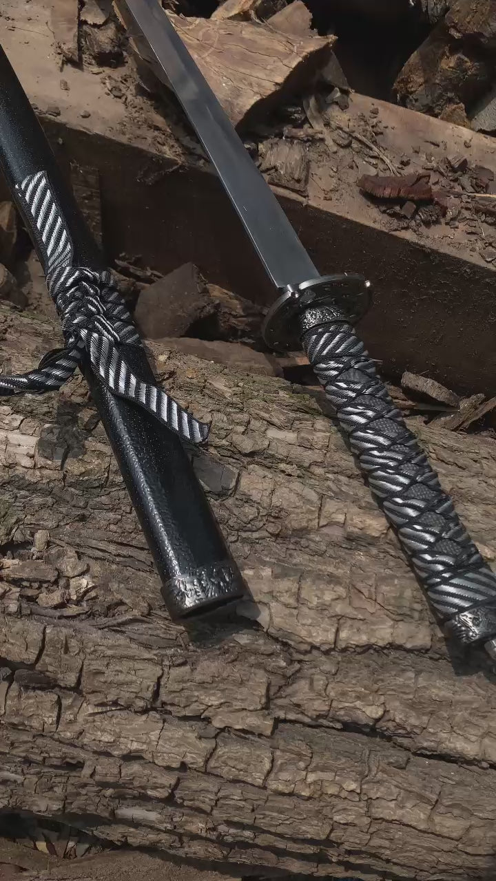 🗡️ Katana Replica for Collectors – 42” Handmade Display Decorative Sword